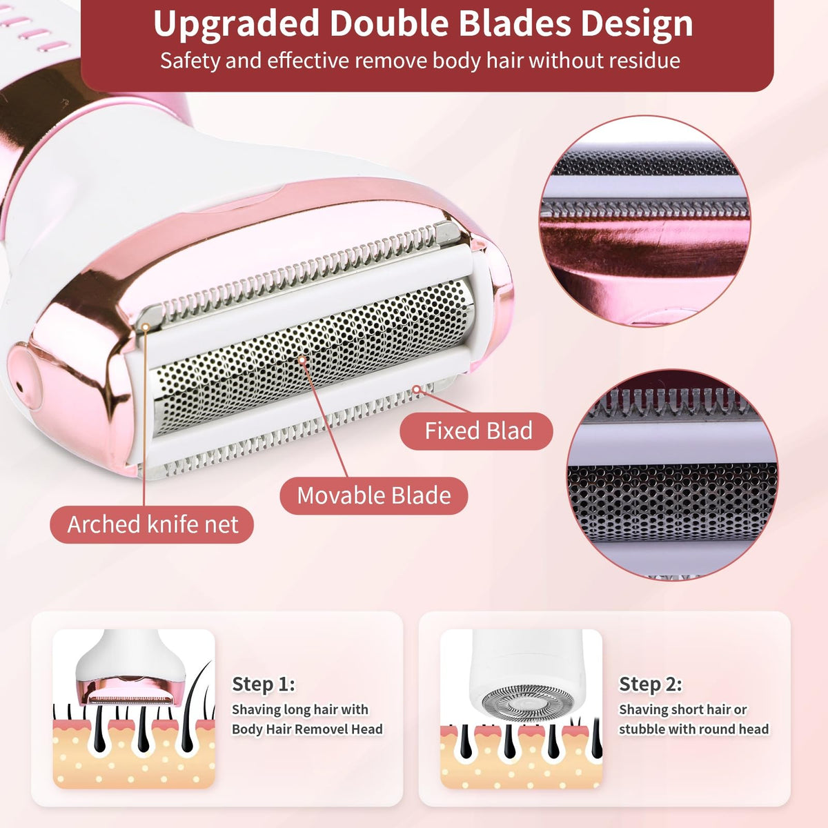 Nuaoi eyebrow trimmer for neat, quick brow shaping.