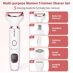 Nuaoi nose trimmer for comfortable nose hair removal.
