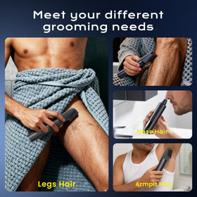 NUBACK waterproof grooming in shower or at the sink for convenience.