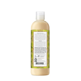 Cruelty-free label on Nubian Heritage body wash packaging signals ethical skincare.