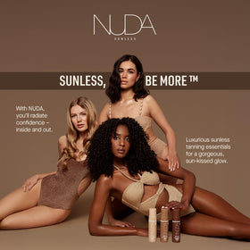 Nuda BronzeFoam Mango fragrance provides a fresh scent during wear.