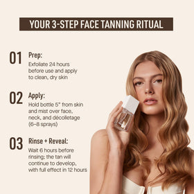 Nuda CloudMist transfer-free finish ideal for layering with makeup.
