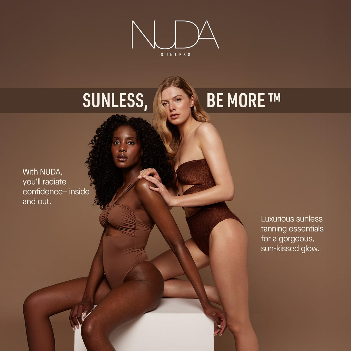 Nuda CloudMist travel-size bottle perfect for on-the-go glow.