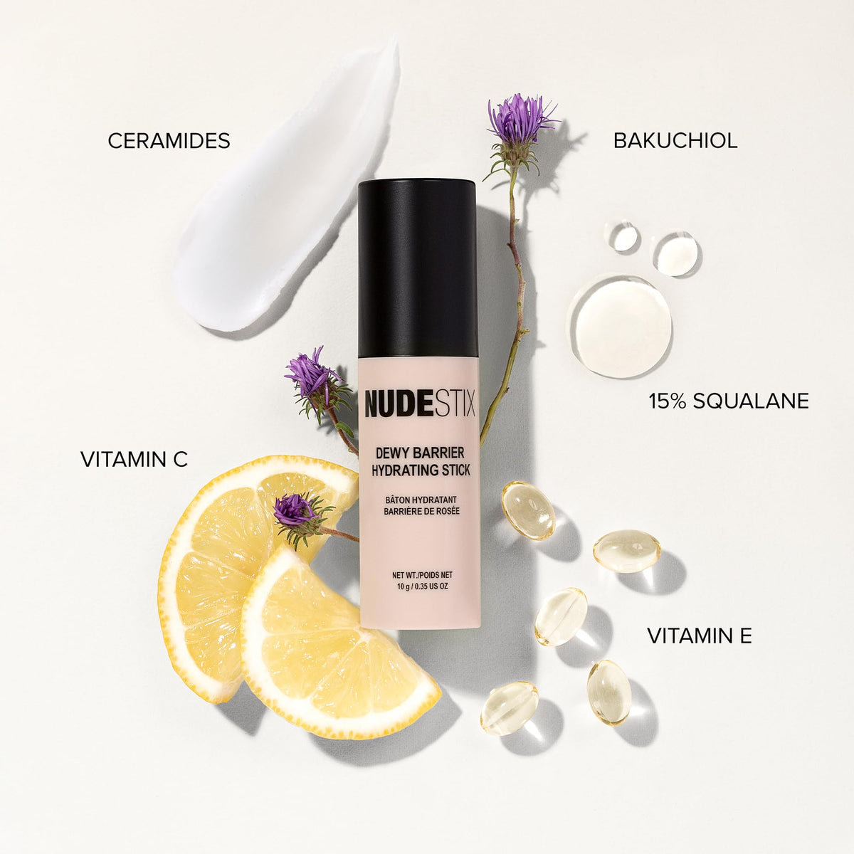 NUDESTIX Dewy Barrier under eyes refreshes tired areas with cooling hydration