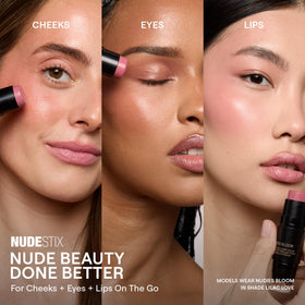 Nudestix Nudies Bloom recyclable tin packaging reflects sustainable design.