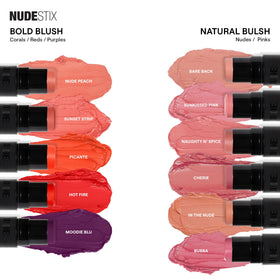 Nudestix Nudies Blush Stick Cherie clean vegan formula for everyday wear