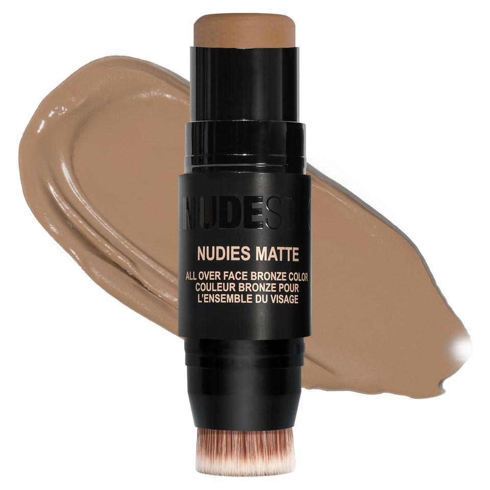 Nudestix Nudies Bronze Bondi Belle packaging with recyclable tin and brand logo