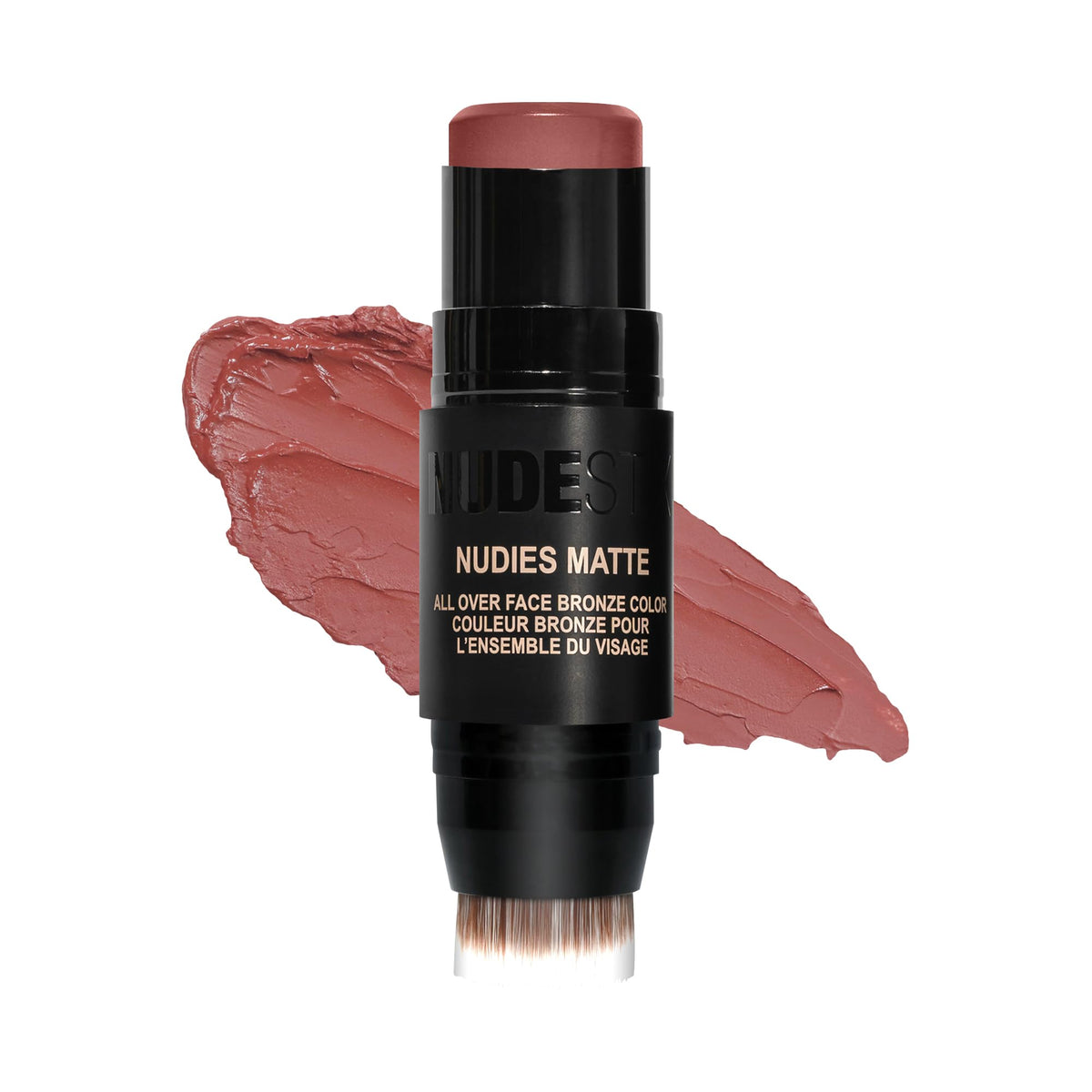 Nudestix Nudies Bronze Sunkissed Cool bottle shows a compact, travel-friendly bronzer for quick touch-ups.