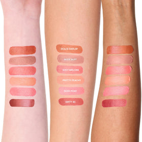 Nudestix Nudies Matte Lux color block end for quick color identification