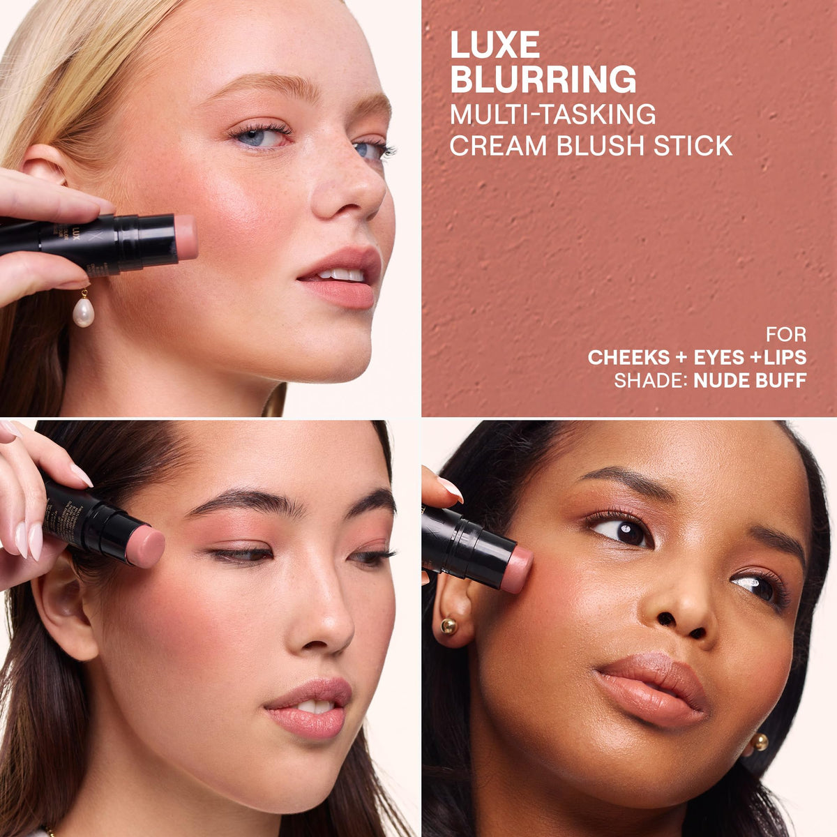 Nudestix Nudies Matte Lux natural eye color application for subtle look