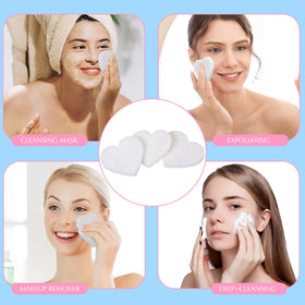 Using with cleanser for delicate exfoliation and facial care.