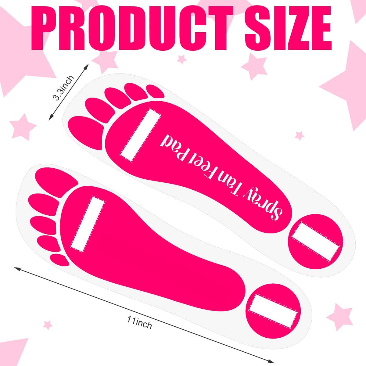 Nuenen feet pads with adhesive strips ensure secure placement