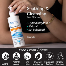 NueVue BioForce HOCl refill supporting face and body care routines.