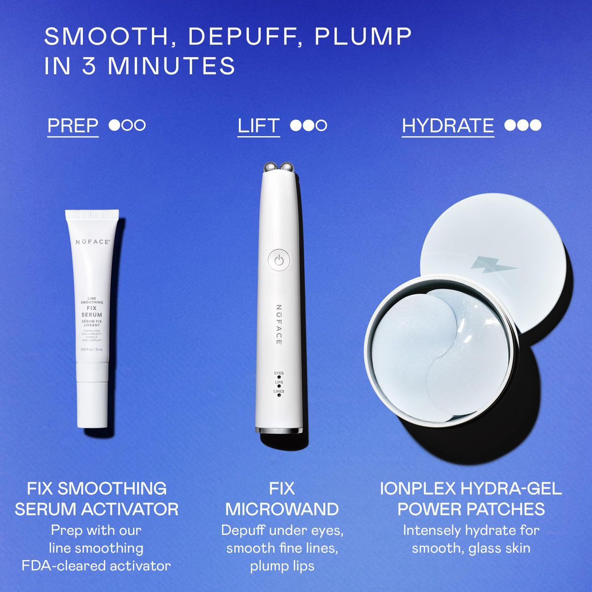 NuFACE FIX compact case demonstrating travel-ready design.