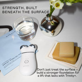 NuFACE Trinity+ Tutorial Guide provides step-by-step at-home treatment tips.