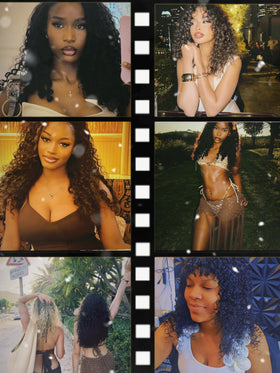 Nufnua Burmese curly bundles 3c4a pattern focuses on authentic spiral curl texture