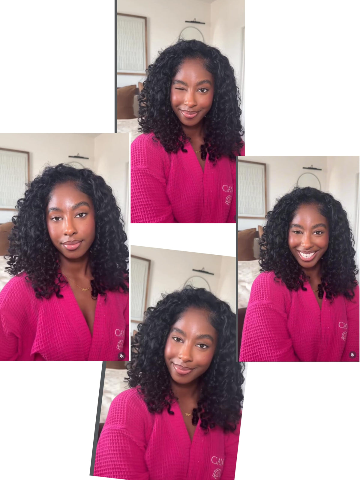 Nufnua Burmese curly bundles soft silky texture enhances natural blend with your own hair