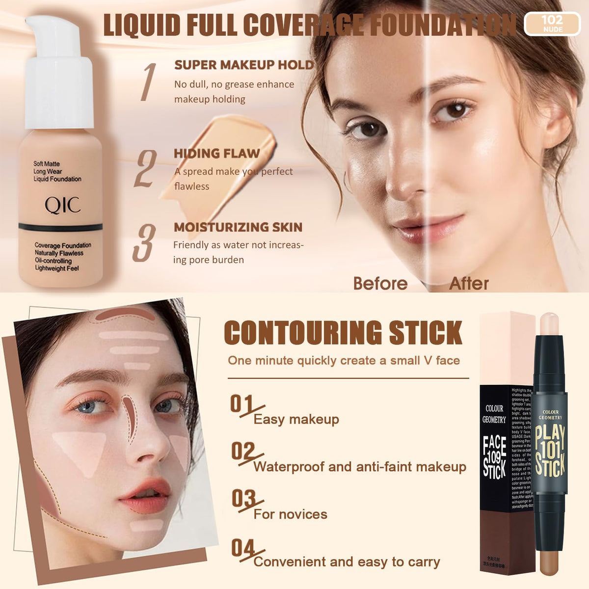 NUiBO natural CC cream for lightweight color and glow