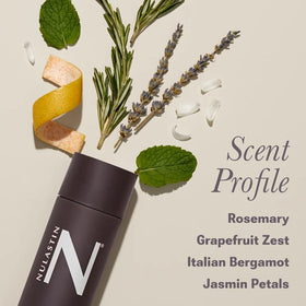 NULASTIN daily use shampoo step illustrating easy application on scalp