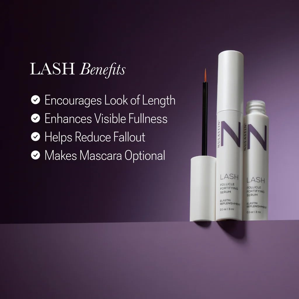 NULASTIN serum texture visual emphasizing smooth, fast-absorption formula
