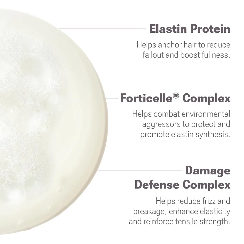 NULASTIN hair volume after wash showing fuller-looking strands