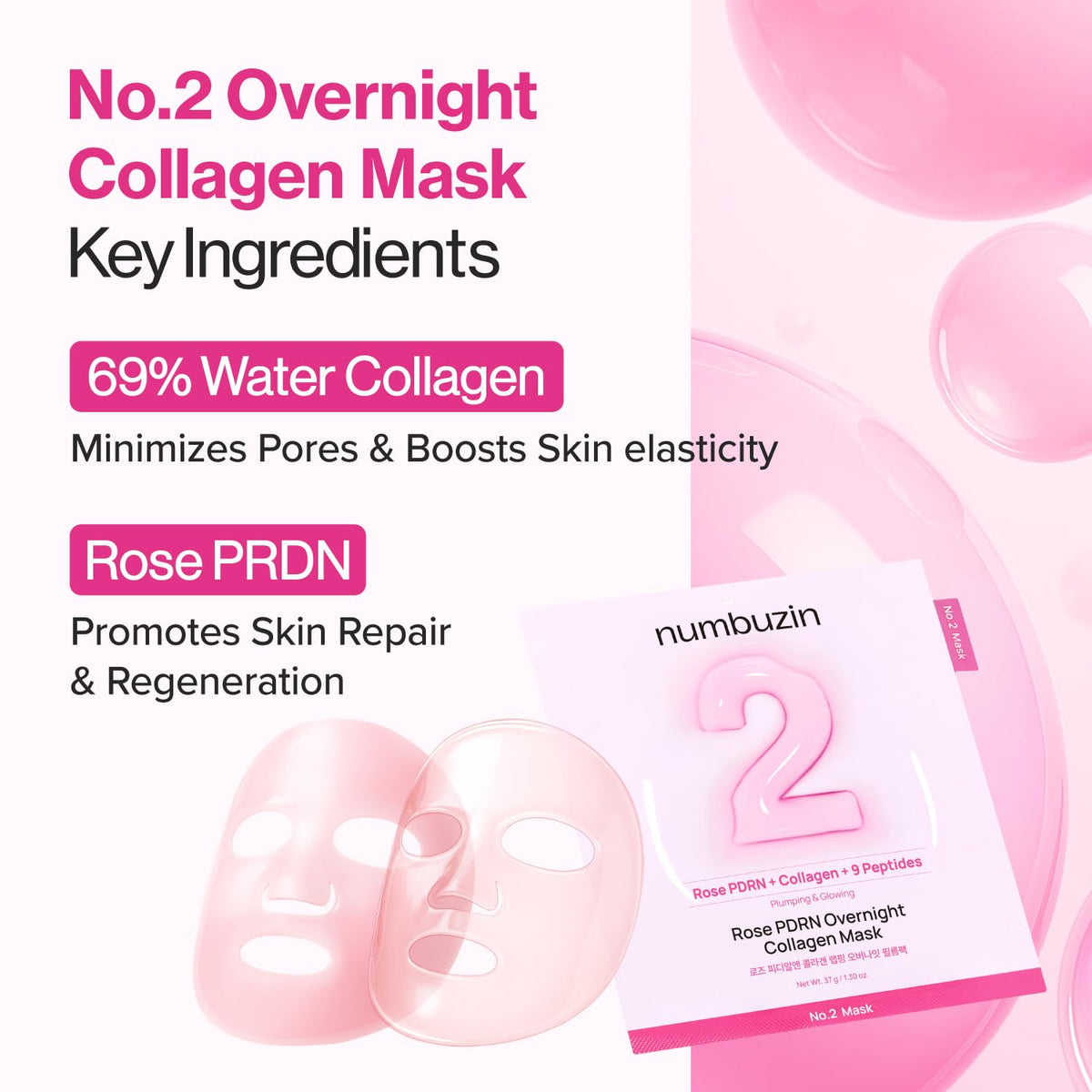 Numbuzin glass-skin look for smoother, luminous complexion