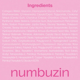 Numbuzin No.2X serum step enhances plumping before mask