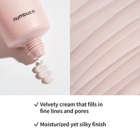 Numbuzin No.3 Cream smooths pores for a refined complexion