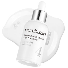 Numbuzin No.4 serum glides on skin for glazed-skin glow and smooth texture.