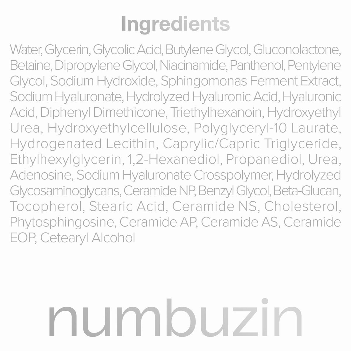 Numbuzin No.4 acts as a lightweight prep in your skincare routine.
