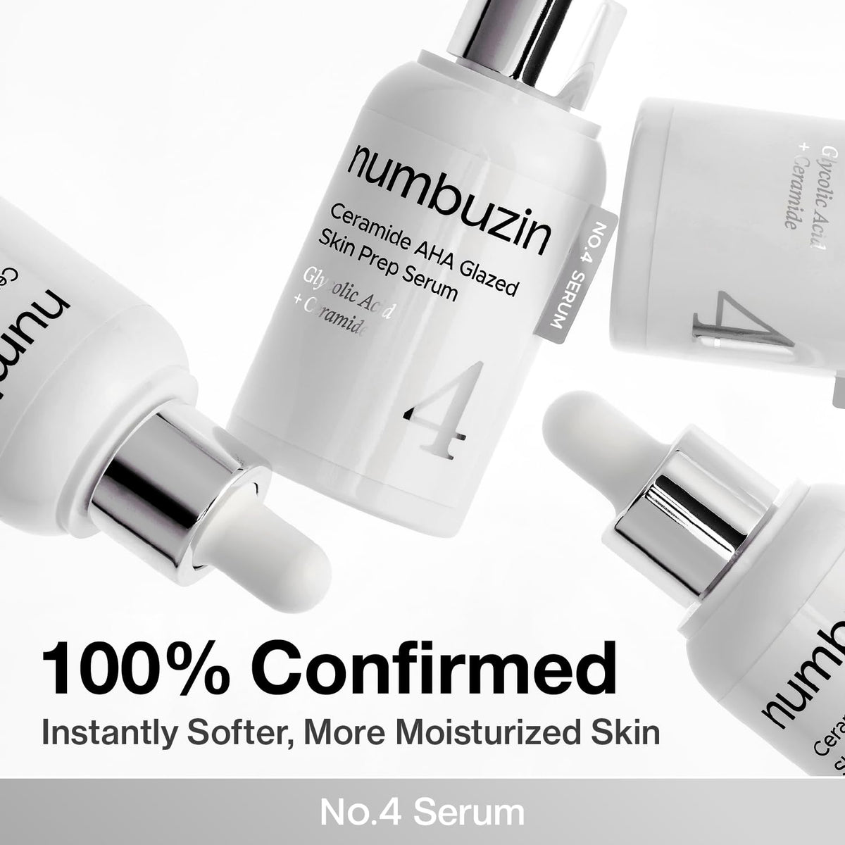 Numbuzin No.4 refines pores and uneven texture for a makeup-ready finish.