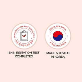 Numbuzin No.4 pads are clinically tested and skin-safe for sensitive users.