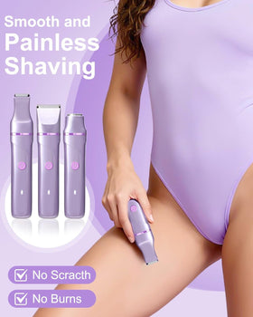Ceramic blade on NUMIFUN trimmer provides smooth skin contact