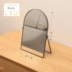 Numjeg vanity mirror tilt angle for comfortable grooming sessions