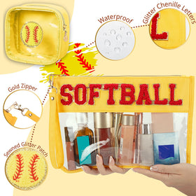 Nunubeo softball gift hair scrunchies add color for workouts and routines.
