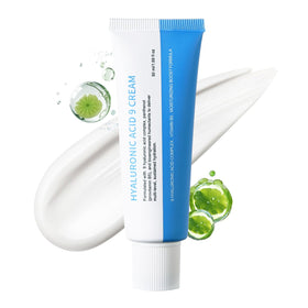NUNUDA Hyaluronic Acid 9 moisturizer bottle shows lightweight hydration for all-day moisture