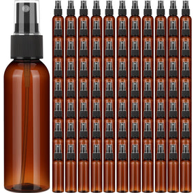 Nuogo amber 4oz bottle collection for easy sampling and sharing on the go.