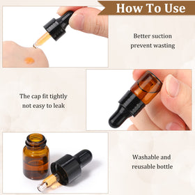 Nuogo corrosion-resistant amber bottle with leakproof cap protects liquids on the go.