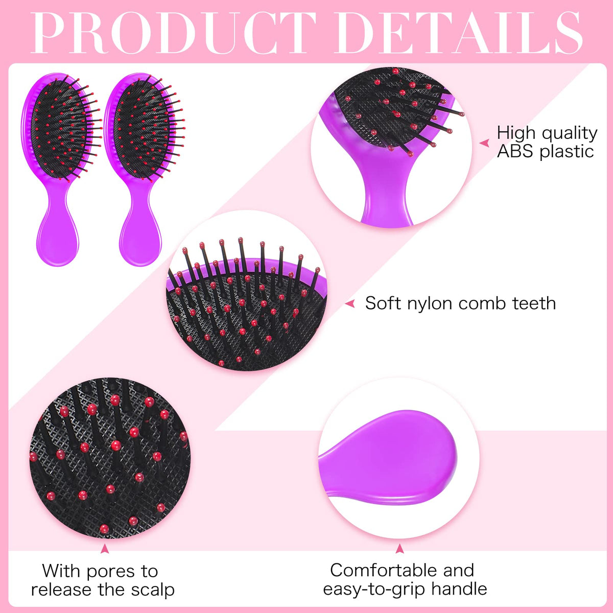 Nuogo bright color hair tools set for versatile styling