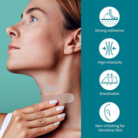 NURIVE Forehead Wrinkle Patches highlighting care and subtle smoothing