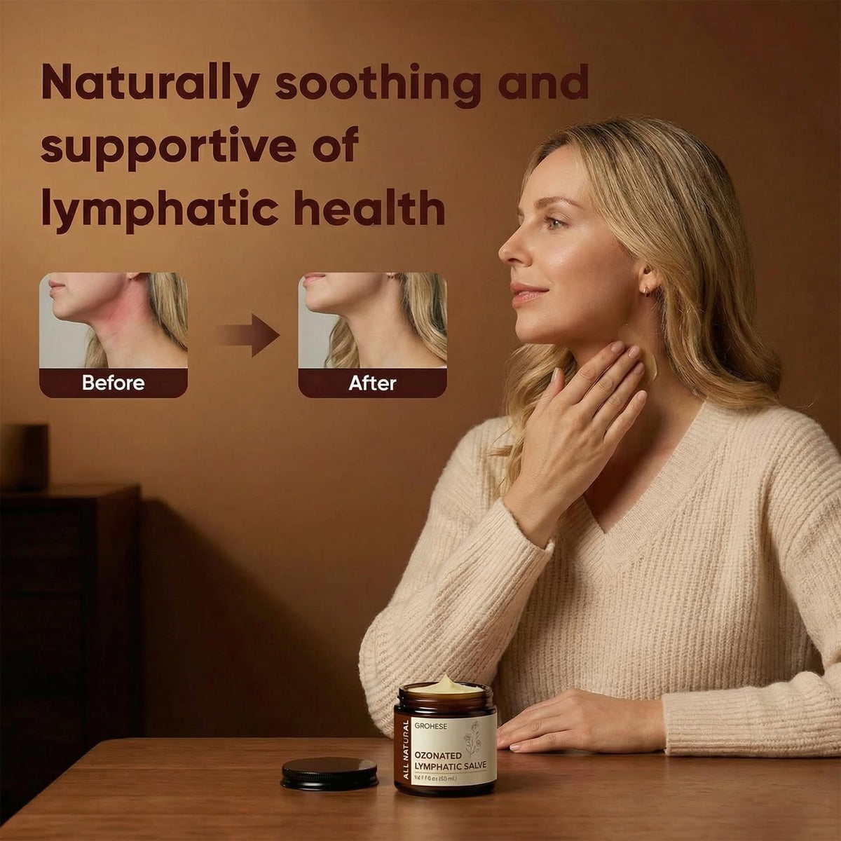 NUROOT massage scene suggesting daily self-care and relaxation rituals.