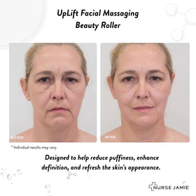 Nurse Jamie UpLift roller morning routine for quick glow