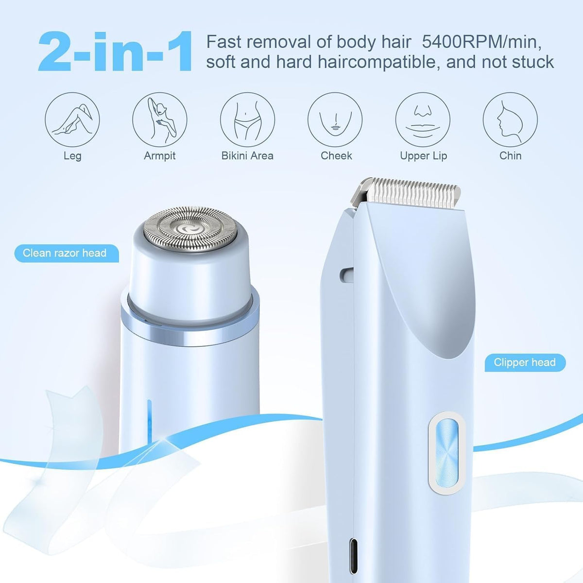 NURSETEK hypoallergenic stainless blades glide with less irritation