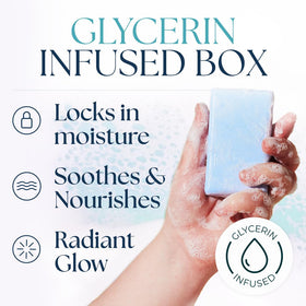Epsom Salts pouch captures relaxing soak moments and mineral benefits