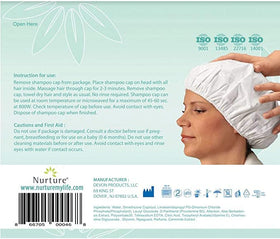 Nurture Valley hypoallergenic cap designed for elderly care needs.