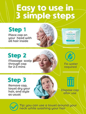 Nurture Valley pH-balanced cap ideal for sensitive skin.