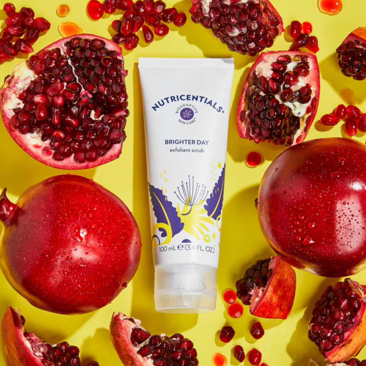 Nu Skin Brighter Day Exfoliant Scrub aroma creates a spa-like moment during routine