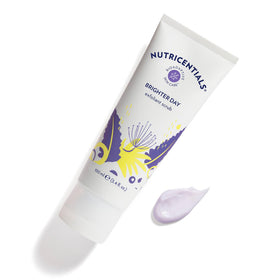 Nu Skin Brighter Day Exfoliant Scrub pomegranate enzymes visibly aid gentle removal of dead skin cells