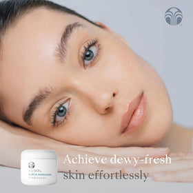 NuSkin NaPCA Moisturizer ingredients panel highlighting sodium PCA and hyaluronic acid