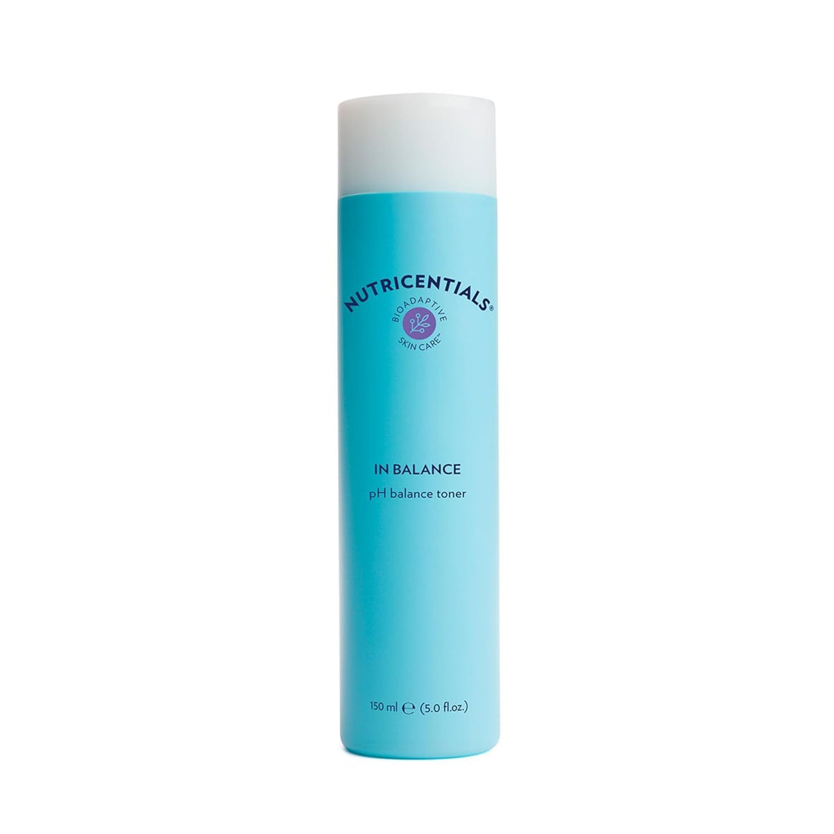 Nu Skin Nutricentials Balance Toner bottle highlights hydrating, refreshing skin balance.